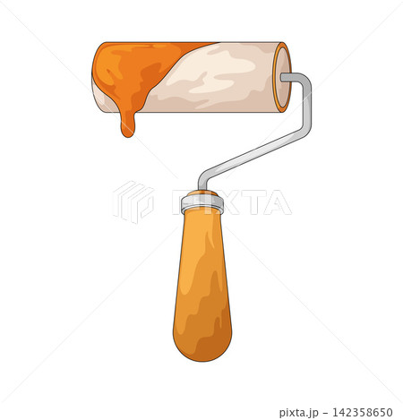 Illustration of Paint Roller 142358650