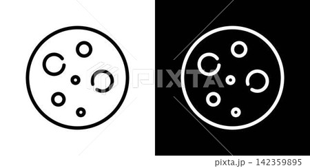 Moon Phases Icon Set. Lunar Cycle, Astronomy, And Celestial Observation Outline Symbol Collection. Night Sky Exploration. Editable Stroke. Isolated Vector Illustration Moon Phases Icon Set. Lunar Cycle, Astronomy, And Celestial Observation Outline Symbol Collection. Night Sky Exploration. Editable Stroke. Isolated Vector Illustration 142359895