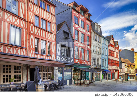 Martainville street in Rouen, France Martainville street in Rouen, France 142360306