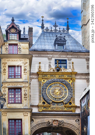 Gros Horloge in Rouen, France Gros Horloge in Rouen, France 142360396