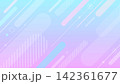 カラフル　抽象的　幾何学　テクノロジー　16:9 142361677