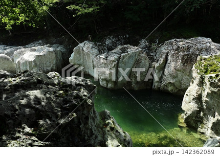 猿飛千壺峡の風景 142362089
