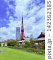 芝公園から見えるテレビ塔 142362385