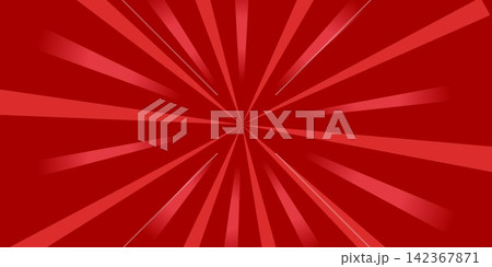 Vibrant Red Sunburst Vector Layout with Zoom Effect Vibrant Red Sunburst Vector Layout with Zoom Effect 142367871