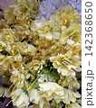 カラフルな造花の花束 142368650