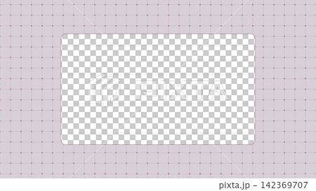 Lavender greige dotted grid, horizontal memo frame, composition that makes the grid appear wider. Lavender greige dotted grid, horizontal memo frame, composition that makes the grid appear wider. 142369707
