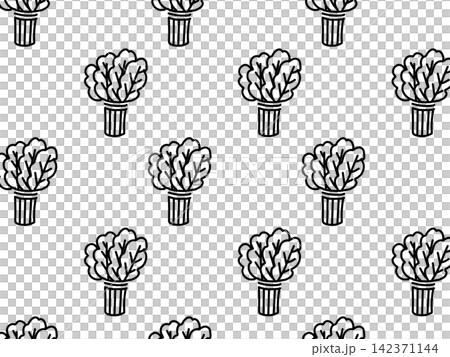 背景插圖為大量菠菜(黑色) 背景插圖為大量菠菜(黑色) 142371144