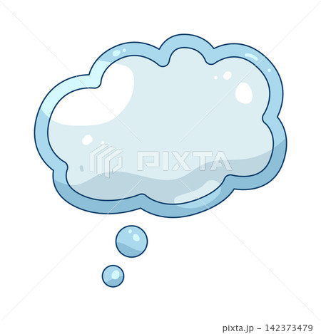Illustration of speech bubble 142373479