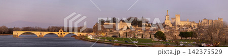 Avignon Panorama at Sunset Avignon Panorama at Sunset 142375529