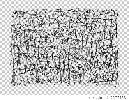Complex monochrome hand-drawn line art texture Complex monochrome hand-drawn line art texture 142377328