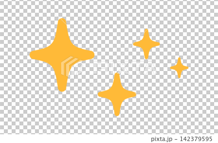 Simple, sparkling star illustration to add flair to your design. Simple, sparkling star illustration to add flair to your design. 142379595