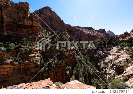 Zion Canyon Canyon Overlook Trail Zion Canyon Canyon Overlook Trail 142379734