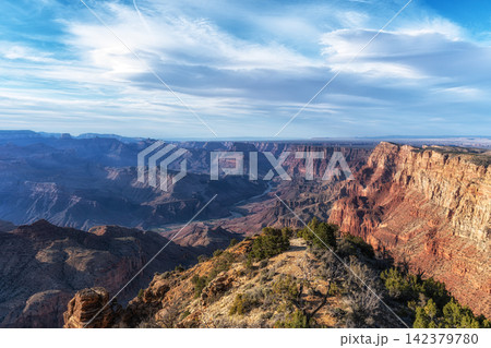 Desert Viewpoint Sunset Grand Canyon 142379780
