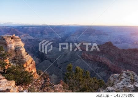 Grand Canyon Mather Point Sunrise Grand Canyon Mather Point Sunrise 142379800
