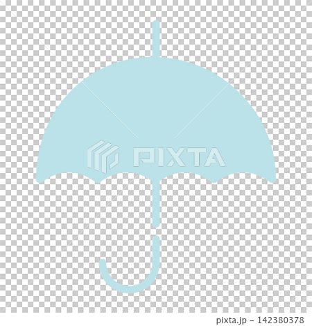 Illustration of umbrella 142380378