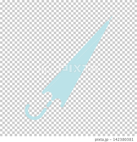 閉じた雨傘のイラスト 142380381
