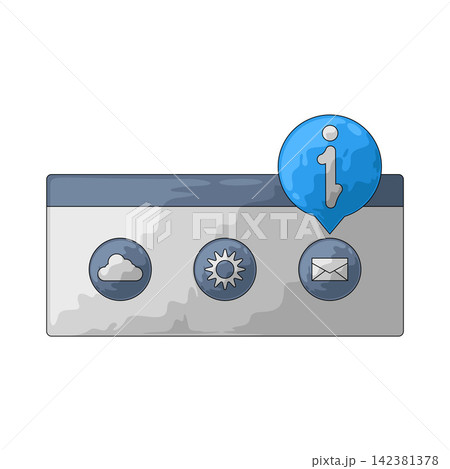 Illustration of Tooltip 142381378