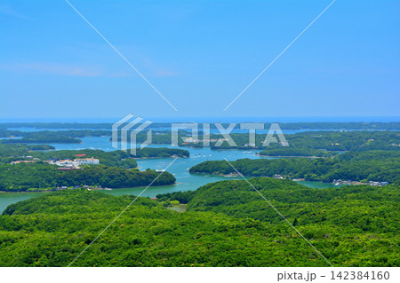 伊勢志摩・横山展望台からの風景 142384160