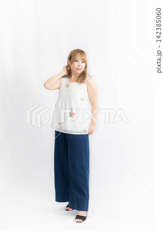 夏コーデ 小柄女性 夏コーデ 小柄女性 142385060