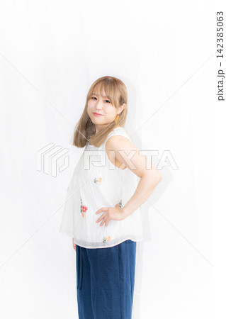 夏コーデ 小柄女性 夏コーデ 小柄女性 142385063