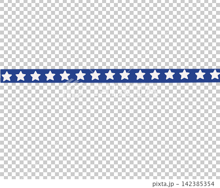 USA flag patriotic blue star line border divider banner 4th of July celebration sticker print visual graphic clipart artwork design icon element illustration USA flag patriotic blue star line border divider banner 4th of July celebration sticker print visual graphic clipart artwork design icon element illustration 142385354