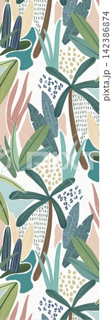 Diverse assortment of nature inspired botanical seamless patterns for modern graphic design Diverse assortment of nature inspired botanical seamless patterns for modern graphic design 142386874