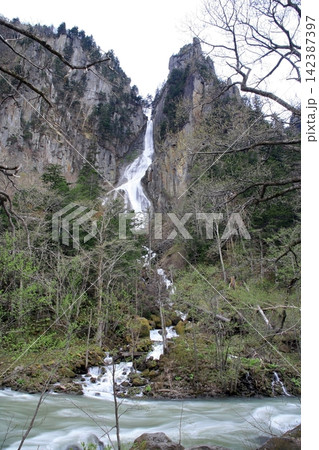 層雲峡の銀河の滝 層雲峡の銀河の滝 142387397