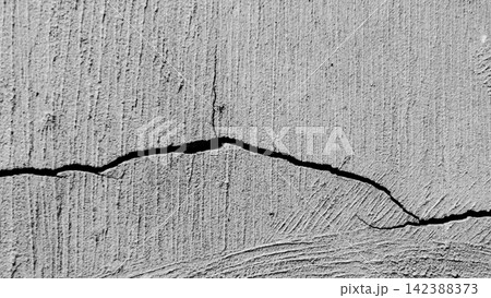 Surface texture of cracked concrete Surface texture of cracked concrete 142388373