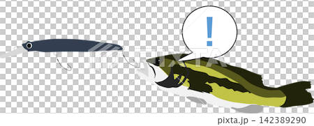 Fishing illustration Fishing illustration 142389290