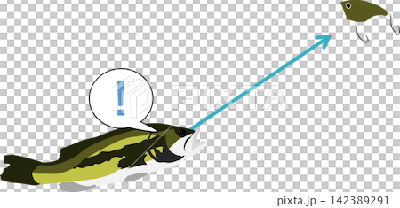 Fishing illustration Fishing illustration 142389291