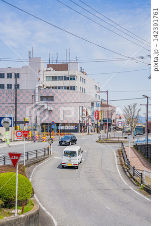 御殿場市の御殿場駅前の風景(静岡県) 御殿場市の御殿場駅前の風景(静岡県) 142391761