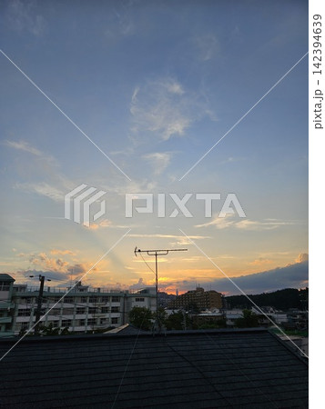 美しい夕焼け空 美しい夕焼け空 142394639