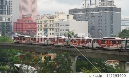 Urban Train in Kuala Lumpur Malaysia Cityscape Urban Train in Kuala Lumpur Malaysia Cityscape 142395400