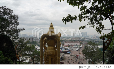 View of Kuala Lumpur from Batu Caves Malaysia View of Kuala Lumpur from Batu Caves Malaysia 142395532