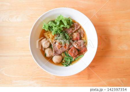 beef noodles or noodles, Chinese noodles beef noodles or noodles, Chinese noodles 142397354