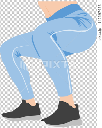 Illustration of a woman on a diet Illustration of a woman on a diet 142397438