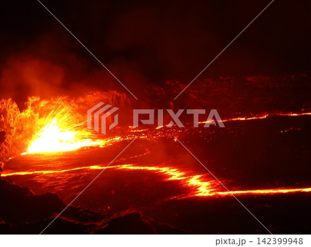 エチオピアのダナギル砂漠・ダロール火山 エチオピアのダナギル砂漠・ダロール火山 142399948