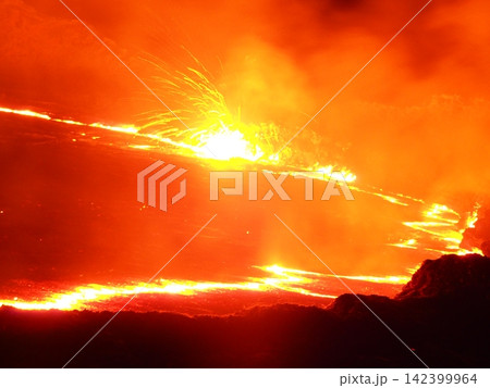 エチオピアのダナギル砂漠・ダロール火山 エチオピアのダナギル砂漠・ダロール火山 142399964
