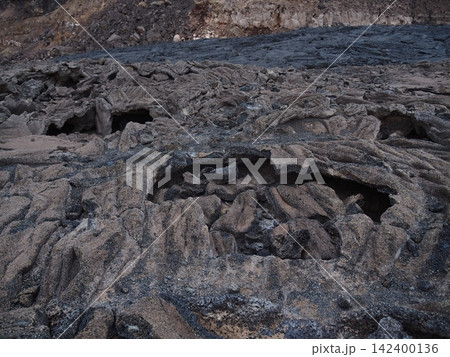 エチオピアのダナギル砂漠・ダロール火山 142400136