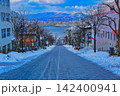 函館八番坂の冬 142400941