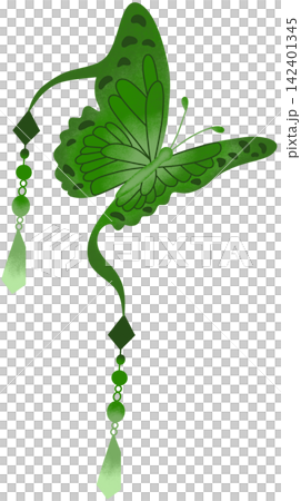 green butterfly illustration green butterfly illustration 142401345