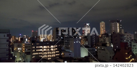 梅田スカイビルから見た夜景 梅田スカイビルから見た夜景 142402823