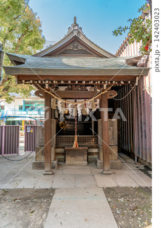 大阪市 福島天満宮(天満宮上之社)摂社 吉高稲荷神社 大阪市 福島天満宮(天満宮上之社)摂社 吉高稲荷神社 142403023