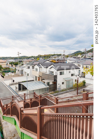 加古川線の滝野駅周辺(兵庫県加東市) 加古川線の滝野駅周辺(兵庫県加東市) 142403765