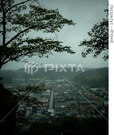 雨の日の茂木町「城山公園」 142405562
