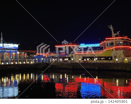 函館山からの夜景 日本三大夜景の絶景景色 函館市 北海道 函館山からの夜景 日本三大夜景の絶景景色 函館市 北海道 142405801