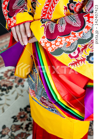 琉球王国時代の王族の服装 琉球王国時代の王族の服装 142407423