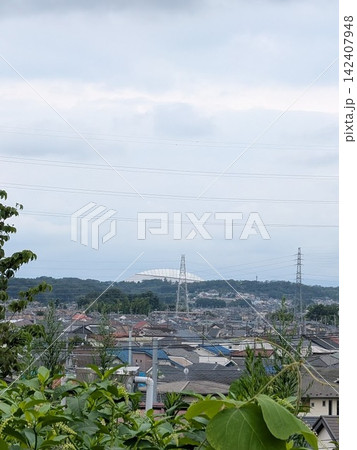 丘からの風景 142407948