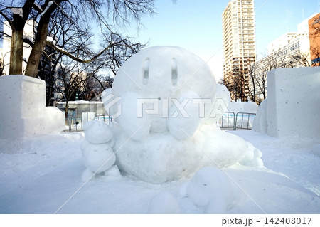 さっぽろ雪まつり大通会場の風景 142408017