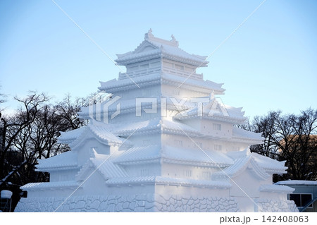さっぽろ雪まつり大通会場の風景 さっぽろ雪まつり大通会場の風景 142408063